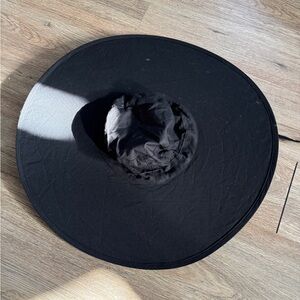 BAGGU Black Packable Sun Hat